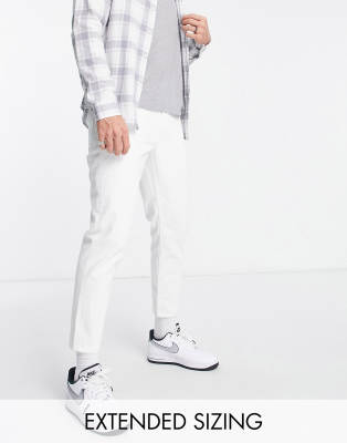 mens white pants skinny