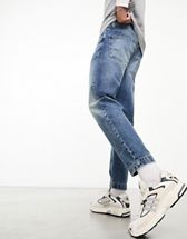 ASOS DESIGN Cone Mill Denim classic rigid 'American classic' jeans