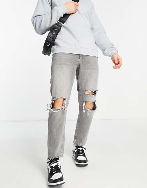 Asos store distressed jeans