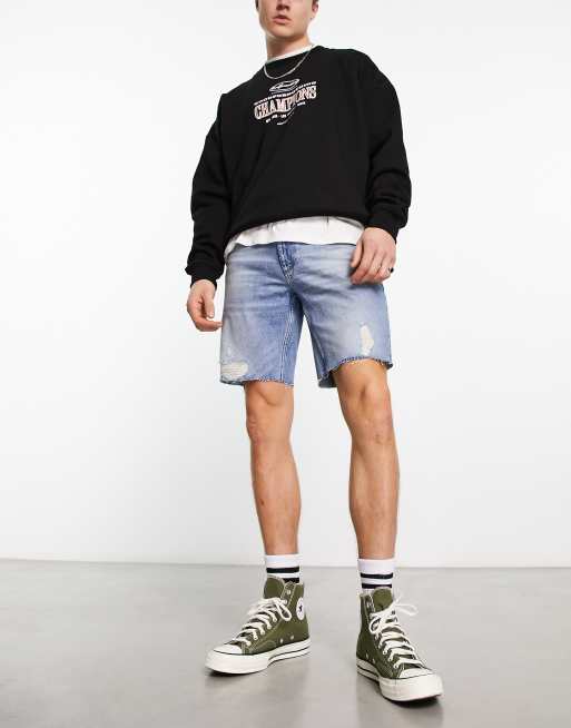 Asos mens denim clearance shorts