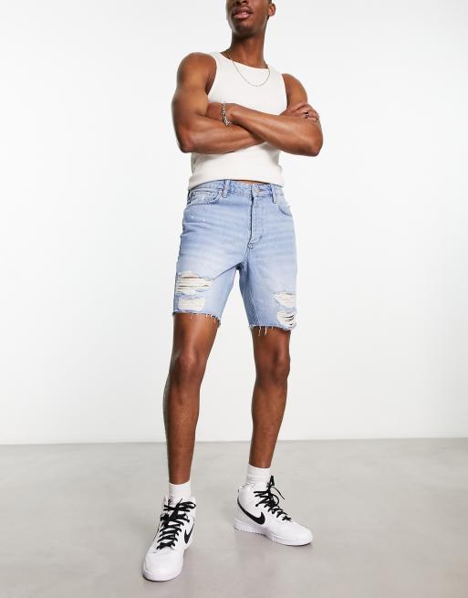 Asos mens best sale jean shorts