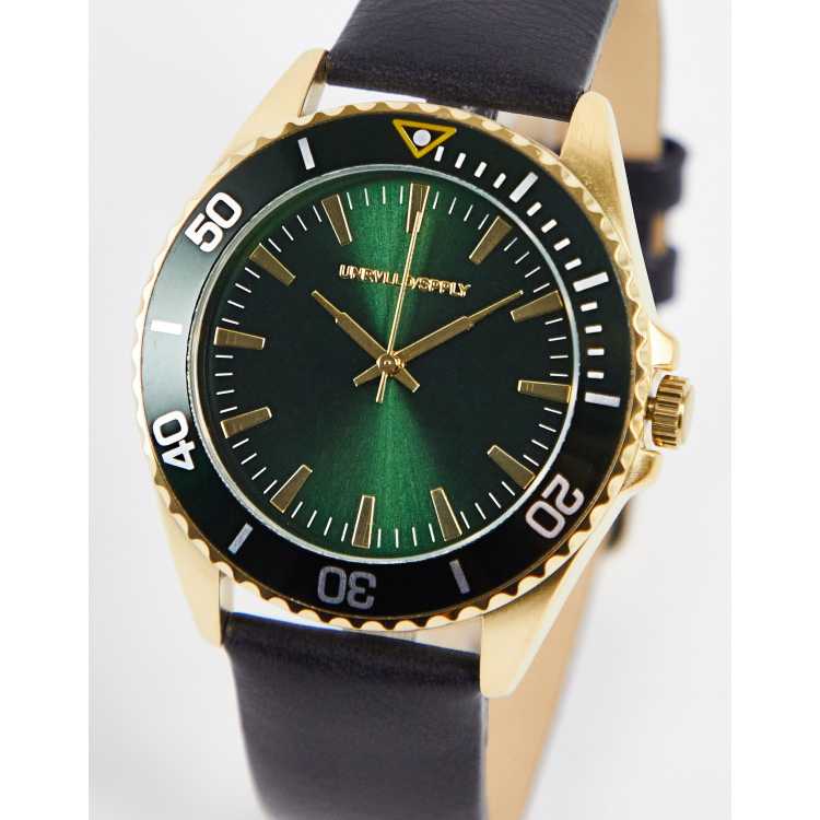 Asos best sale gold watch