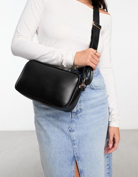 Kate Spade Pink Leather Foldover Crossbody Bag With Chain Handle, $213, Asos