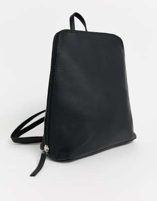 asos black backpack