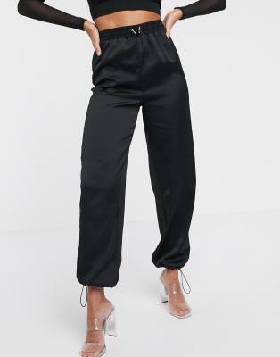 silky cargo pants