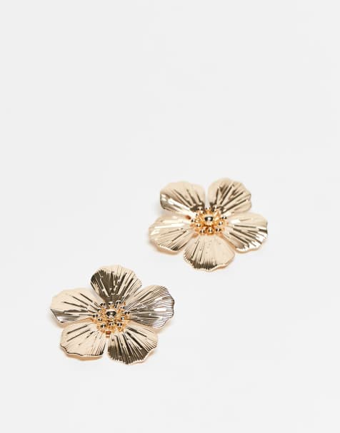 ASOS DESIGN - Clip à chaussures en fleur de métal - Doré - view 1