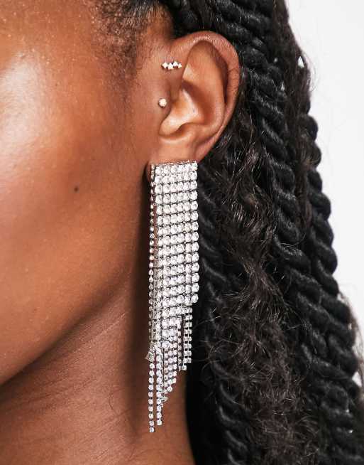 Clip on store drop earrings