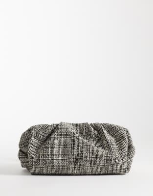 Asos Design Cloud Clutch Purse In Multi