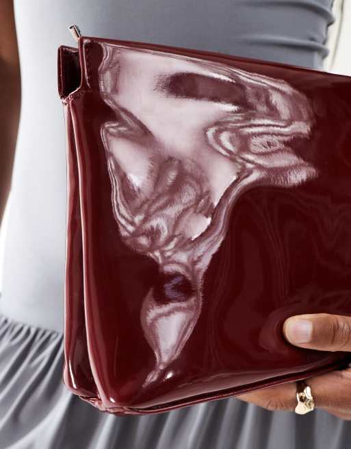 Asos red clutch hotsell