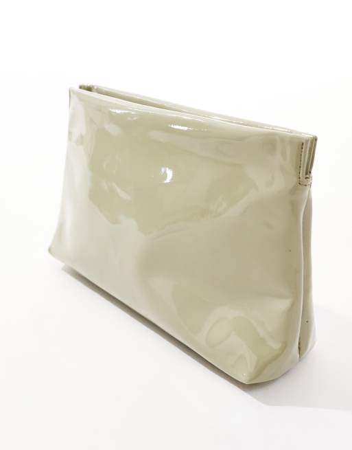 Nude clutch bag asos shop