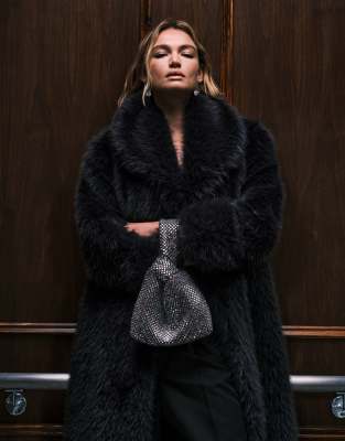 ASOS DESIGN - Clutch in Silber mit Strassbesatz und Schlaufenhenkel-Keine Farbe