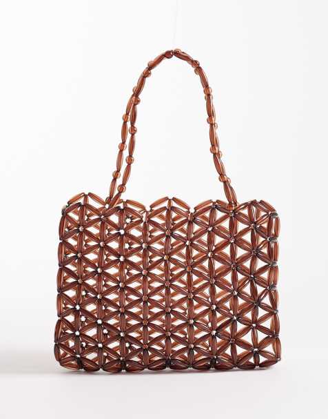 ASOS DESIGN - Clutch-taske i resin med skildpaddemønster - view 1