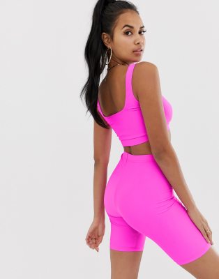 asos neon pink