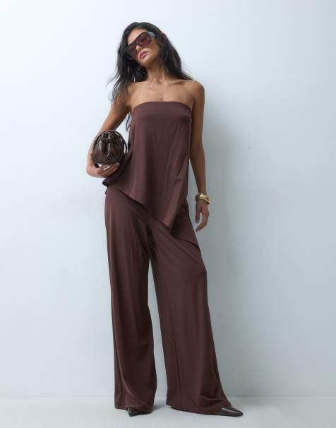 ASOS DESIGN co-ord brown - view 1
