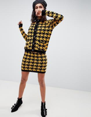 dogtooth cardigan