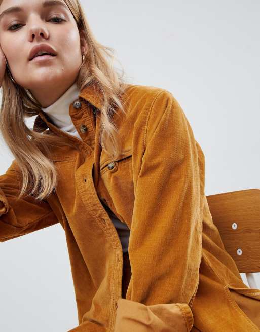 tan shacket outfit