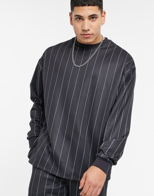 ASOS DESIGN - Tuta sportiva a righe in coordinato, 2 di 3