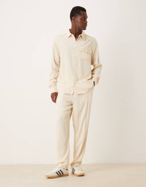 ASOS DESIGN co-ord in beige - view 1
