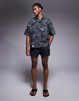 asos ASOS DESIGN co-ord in black
