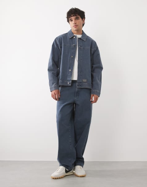 ASOS DESIGN Co ord in Mid Wash Blue - view 1