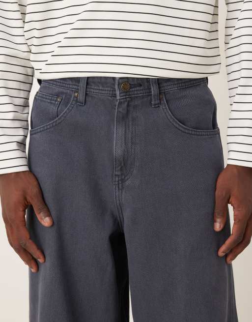 ASOS DESIGN co-ord jeans extra baggy blu sovratinti, 5 di 5
