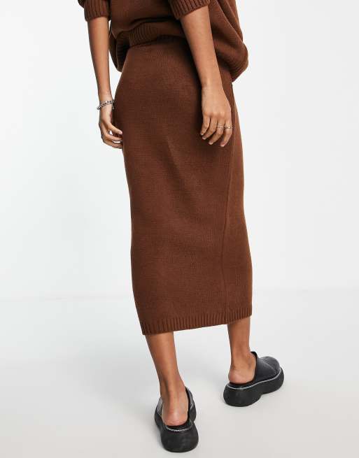 Brown skirt outlet asos