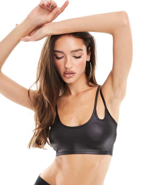 Leather Bralette Top -  Canada