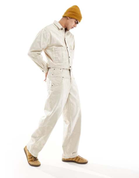 White denim best sale pants mens