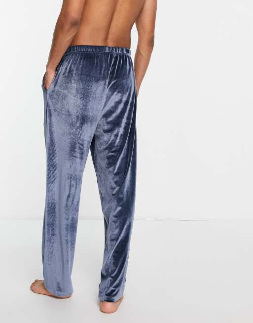 Velour best sale lounge trousers