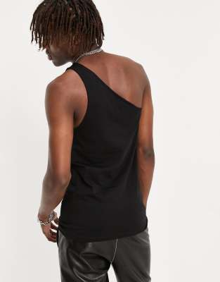 black muscle singlet