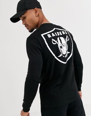 ASOS DESIGN NFL oversized sleeveless t-shirt with Raiders front print