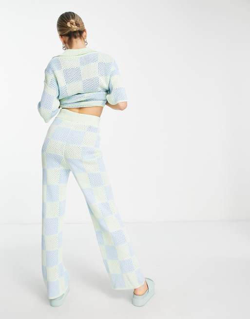 Asos best sale checkerboard pants