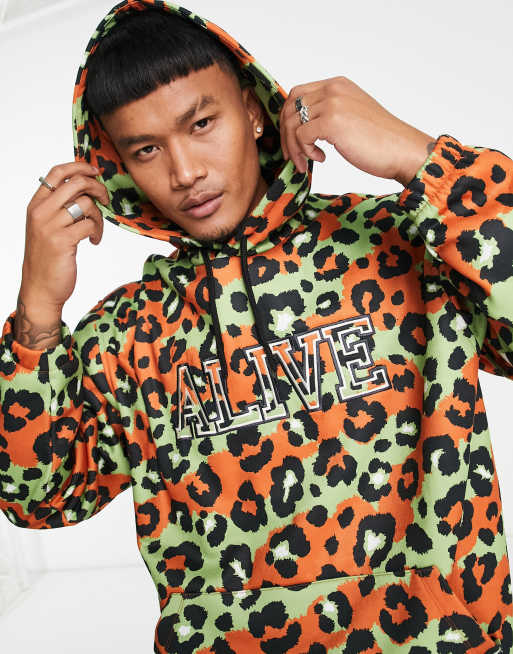 Mens animal print sweatshirts sale