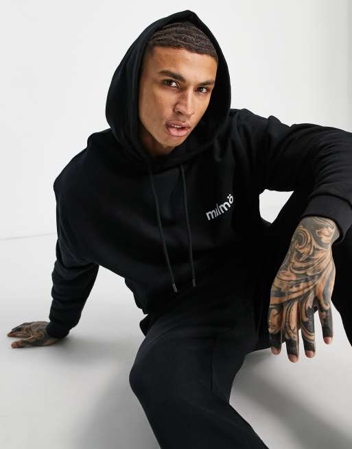 HealthdesignShops - ASOS Actual co-ord hoodie in black with colour