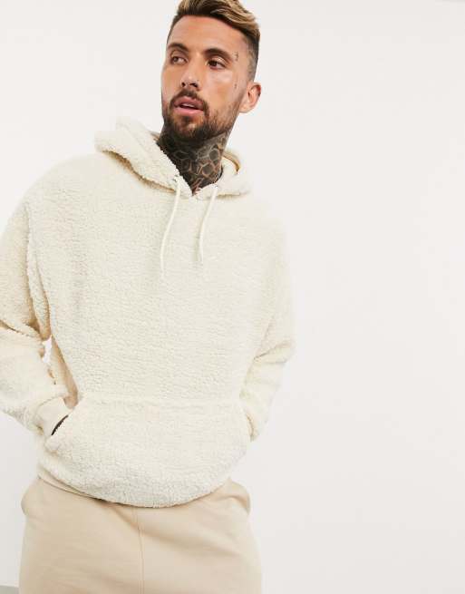 Asos shop teddy hoodie