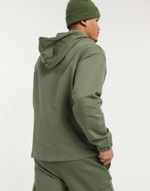 Olive green and on sale orange nike hoodie