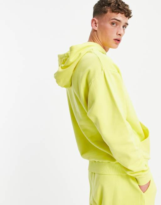 Yellow hoodie sale asos