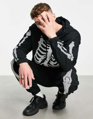 Adidas skeleton outlet hoodie