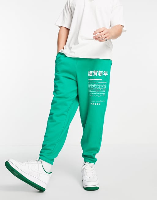 Asos discount green joggers