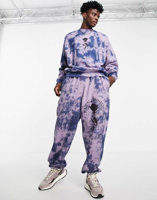 Von dutch discount tie dye joggers