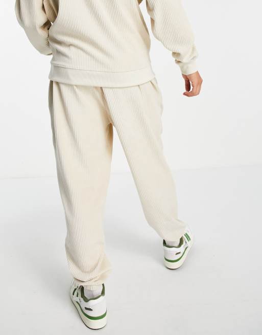 Asos beige joggers hotsell