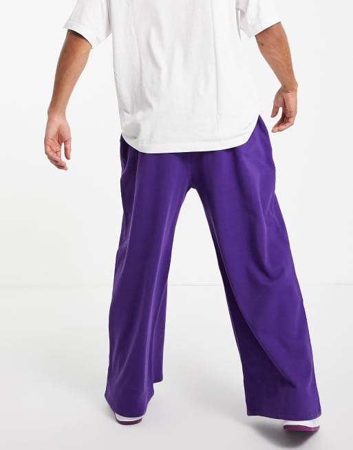 Purple best sale oversized joggers
