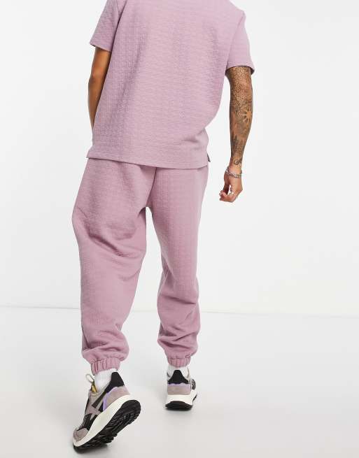 Asos discount quilted joggers