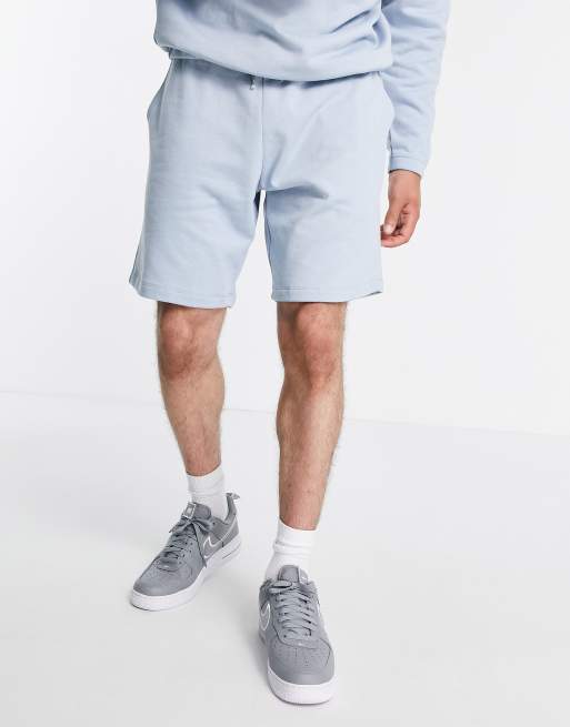 ASOS DESIGN co-ord oversized shorts in blue | ASOS