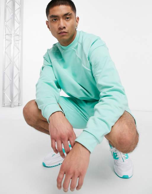 ASOS DESIGN co-ord tracksuit in cool blue, 2 of 3
