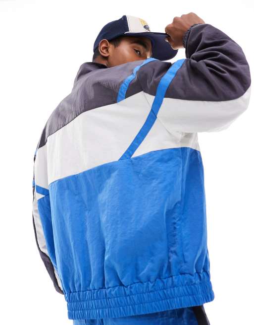 ASOS DESIGN co ord oversized track jacket in grey, 2 of 4