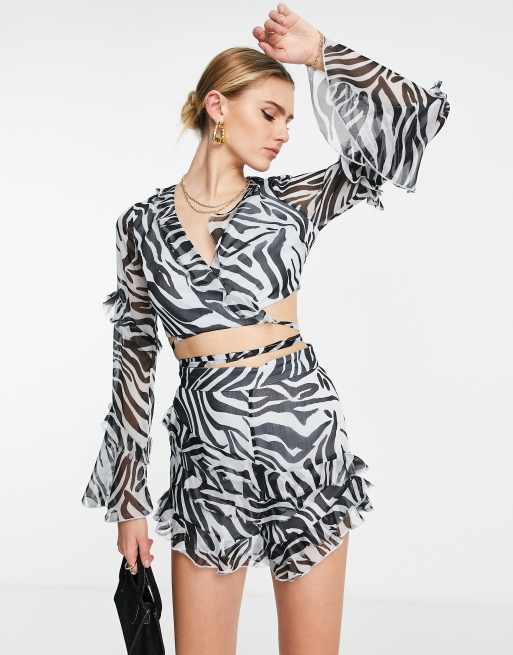 Asos hotsell zebra print