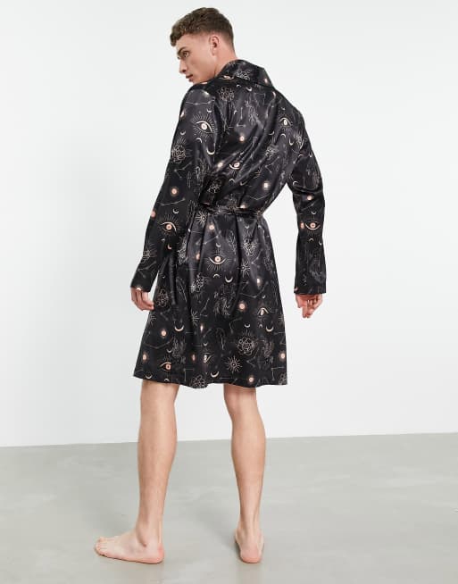 Asos silk hot sale dressing gown