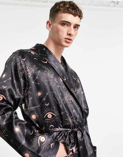 Asos silk clearance dressing gown