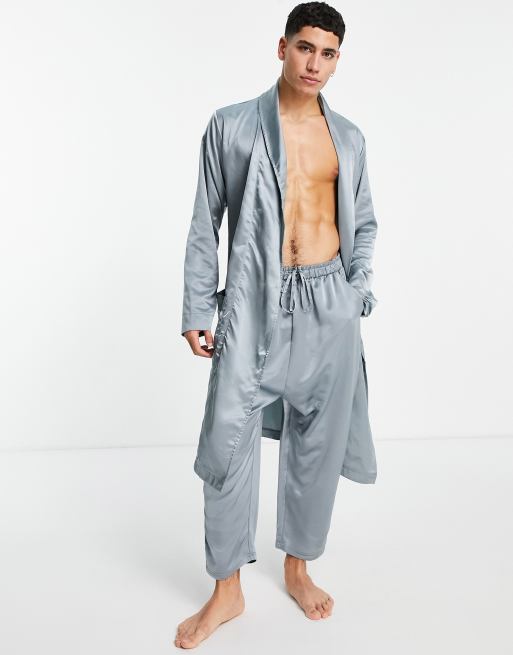 Asos silk dressing outlet gown